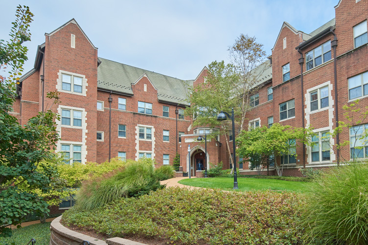 Village East Entrance and Walkway